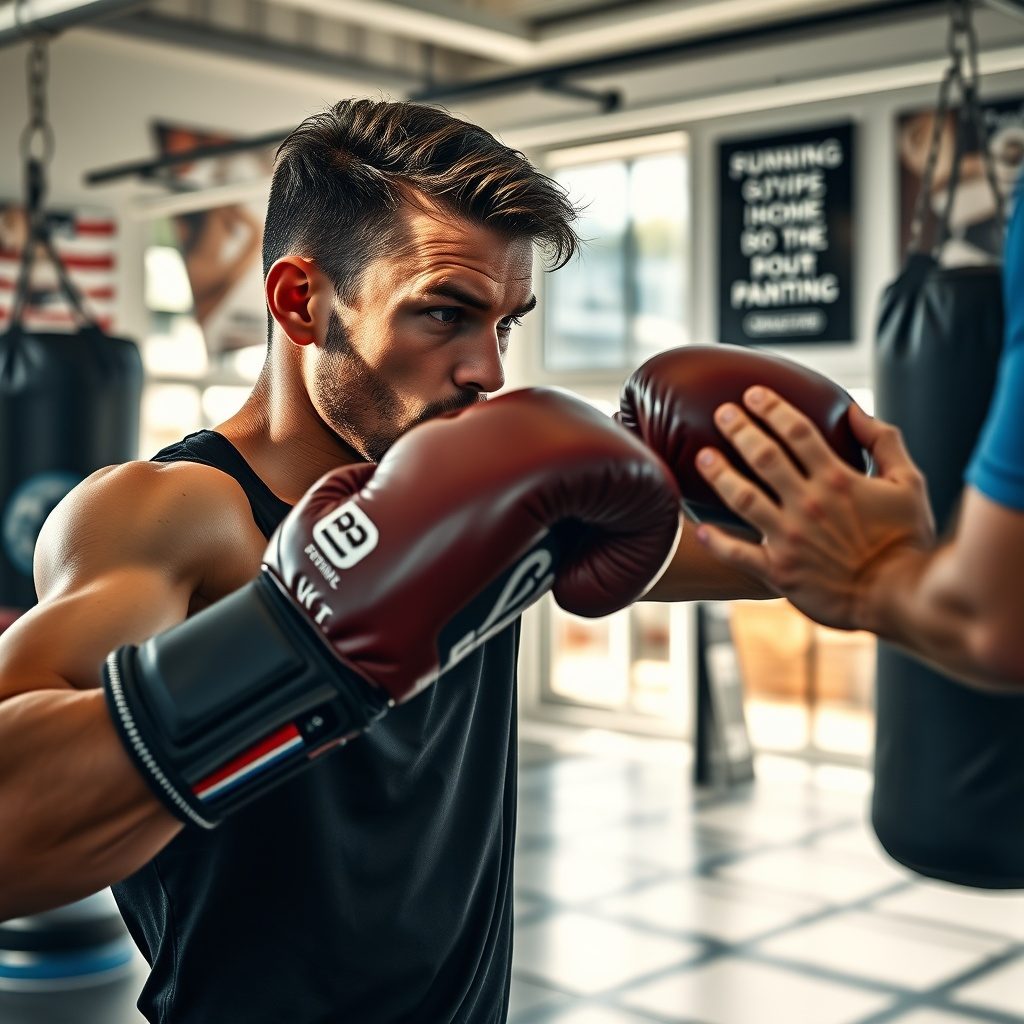 Trening pad-work v Padworku